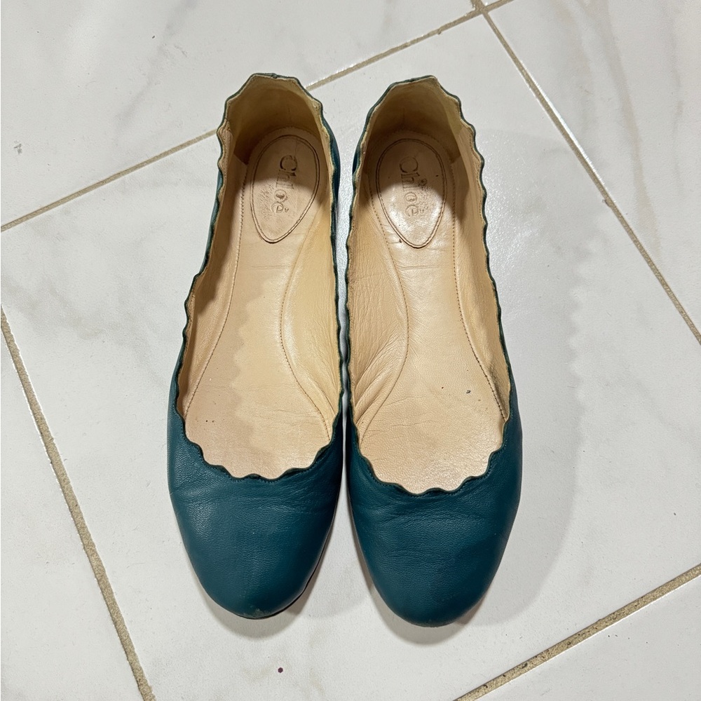 Authentic Chloe lauren Ballet Flats size 6